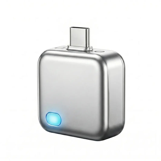 140W Type-C Physical-Disconnect Battery Guard - Auto & Self-Eject Charger, Smart Auto-Stop Charging Accessory for Mobile Smartphones, Laptops, Tablets, Anti-Overcharge Tech for Safe Overnight Use, Gift for Chargeable Devices